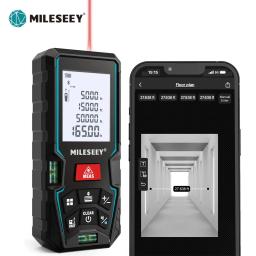 Fita métrica a laser de alta precisão, medidor de distância a laser D5T Bluetooth, 50M Laser Trena, APP Real-Time Data Transfer - Image 2
