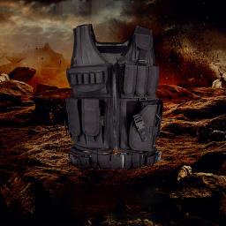 Ajustável Molle Tactical Vest, Armadura de Combate, Coletes para Segurança, Caça do Exército, Ao ar livre, CS Game, Jaqueta de Treinamento Airsoft - Image 6