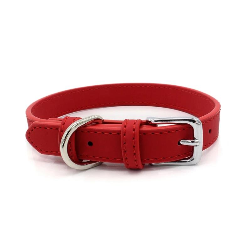 Suprimentos para animais de estimação coleira de cachorro liga fivela cão corrente gato colar tamanho ajustável para pequeno e médio-tamanho coleiras cão suprimentos - Image 1