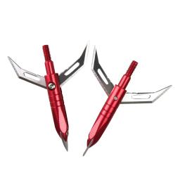 Arco e flecha Blade Arrowhead, Flecha expansível para recurva ao ar livre, arco composto, caça, tiro Sports Acessórios, 2 lâminas, 6pcs - Image 5