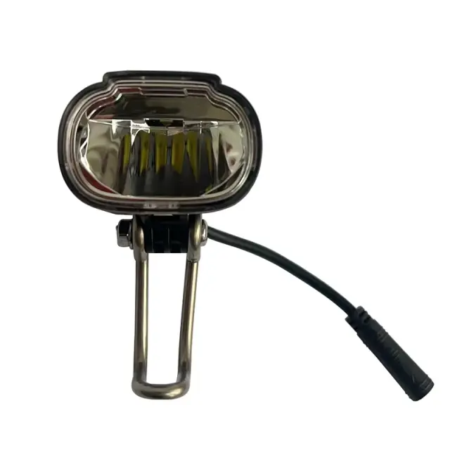 Kit de Iluminação LED para Bicicleta Elétrica - Farol Frontal e Lanterna Traseira Universal para Ebike e Mountain Bike 12V, 36V, 48V