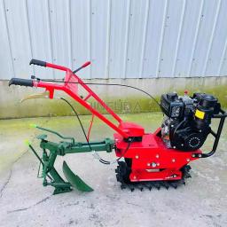 Mini tratores de caminhada micro máquina de labirinto jardim verde power lememini cultivador leme power weeder leme multifuncional - Image 2