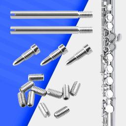 Conjunto de peças de reparo de flauta 10 peças conjunto de peças de reparo flauta acessórios - Image 6