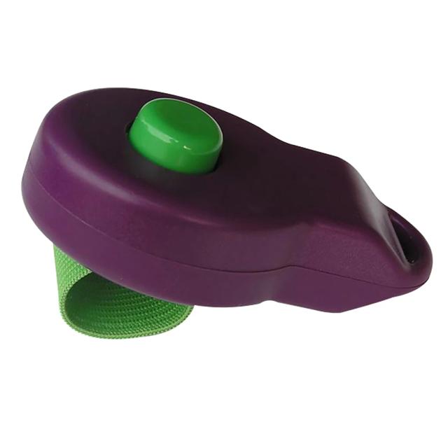 Brinquedo Educacional com Clicker para Treinamento de Animais: Ferramenta para Aprimorar a Obediência e Aprendizado, Ideal para Uso Interno e Externo - Azul