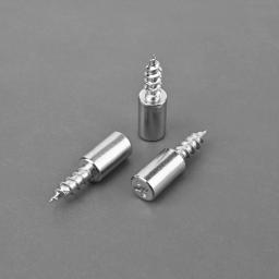 Yiqianyuan M4.5x25mm Parafusos auto-roscantes para armário, guarda-roupa, rack de armazenamento, parafuso de septo, suporte fixo com mangas de borracha - Image 3