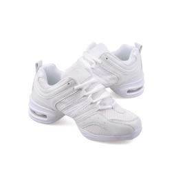 Tênis feminino esportes recurso sola macia respiração sapatos de dança mulher sapatos de prática moderna dança jazz sapatos saltos para mulher - Image 4