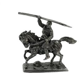 Metal Cavaleiros Medievais para Homens, Centauro do Exército, Cavalaria Soldado Estatuetas, Miniaturas, Cobre, Presentes, Enfeites de Carro, Decorações, Artesanato - Image 2
