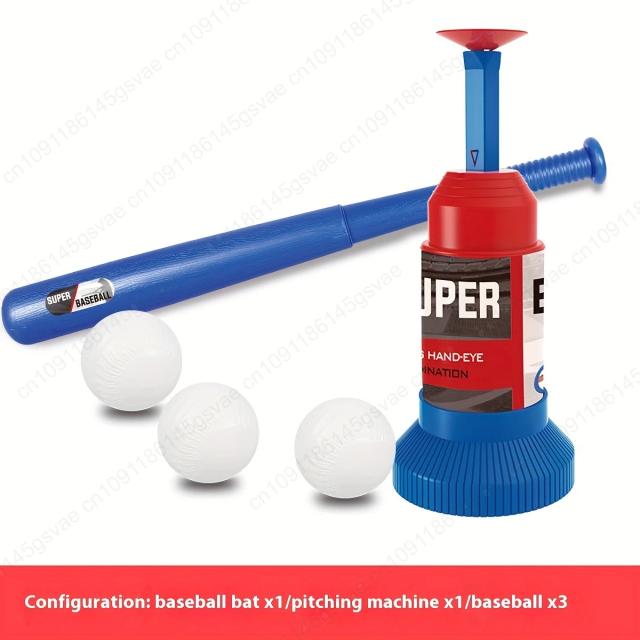 Máquina de Beisebol Infantil Lançador Automático de Bolas Esportes ao Ar Livre Brinquedo para Crianças