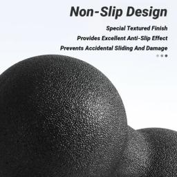 1pc yoga sólido amendoim massagem bola para massagem corporal relaxamento muscular equipamentos de fitness alívio da dor pescoço apoio - Image 4