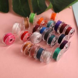 64 pçs bobinas kits de linha de costura mão linhas de costura reutilizáveis poliéster carretel linhas variedade para mão e máquina costura diy - Image 4