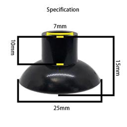 Ventosa transparente para aquário, suporte do tubo de ar, bomba do tanque de peixes, oxigênio tubo de ar, fixação acessórios, preto, 10pcs - Image 5