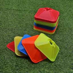 Quadrado Futebol Placas De Sinal De Treinamento, Cones Do Sinal De Obstáculo, Equipamento De Basquete, Equipamento De Treinamento, 10Pcs - Image 2