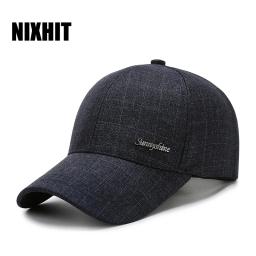 NIXHIT-Bonés retrô viseira para homens, bonés de beisebol, homem camionista, esportes ao ar livre, corrida, pesca, caminhada, papai chapéu, osso casual, moda, A323 - Image 2