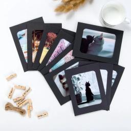 Combinação Durável Moldura De Papel Com Clipes, Decoração Para Casa, Álbum De Fotos, Imagem, Novo Artesanato - Image 2