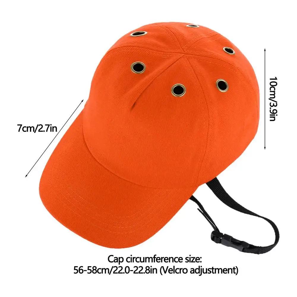 Bonés de segurança de beisebol capacetes de bicicleta unisex chapéu de segurança para ciclismo correndo escalada caminhadas acampamento pesca ao ar livre capacete da bicicleta - Image 1