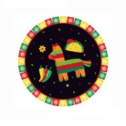 Cacto Alpaca Tema Louça Descartável, Placas De Papel, Balões De Folha, Kid Birthday Decoration Supplies, Mexican Festival Party - Image 2