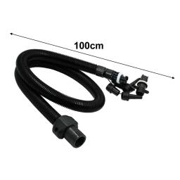 Bomba Elétrica Portátil Acessórios Conjunto Com 6 Bicos De Ar, Placa De Pá, Fácil Conexão, Kit De Mangueira, Largo, Super - Image 4