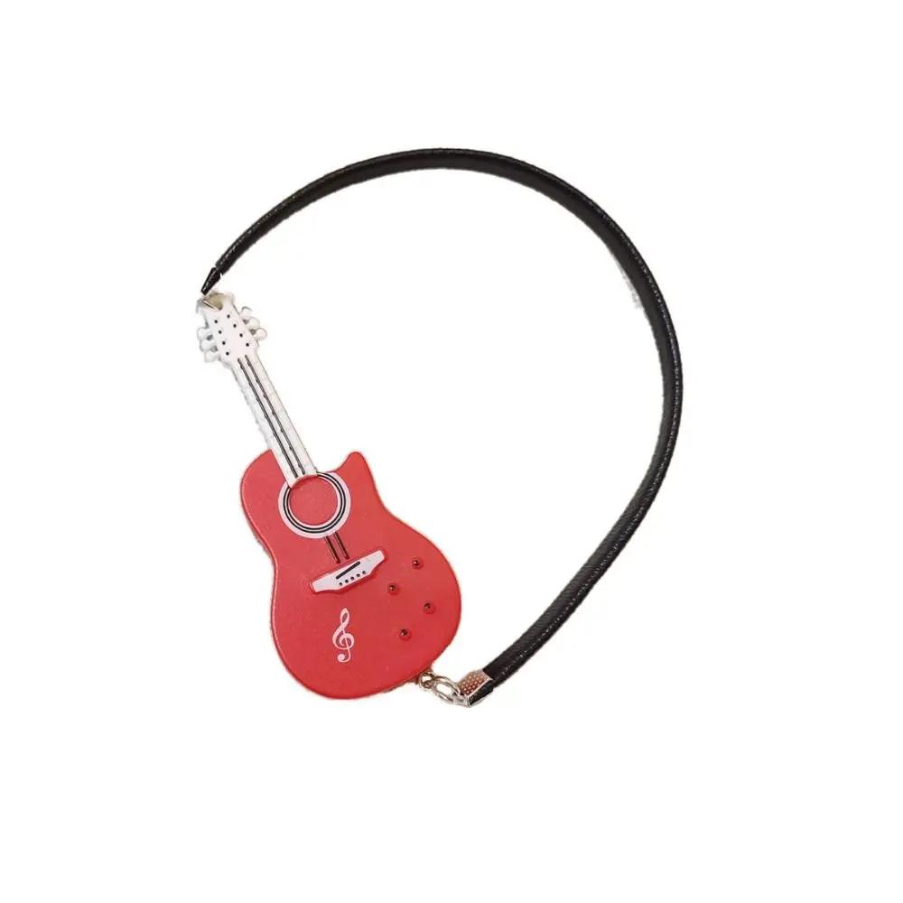 Guitarra Elétrica Miniatura Multicolor para Boneca, Instrumentos Musicais, Modelo de Cena, Adereços Fotográficos, Mini Acessórios, Presente, 15 cm, 20cm - Image 1