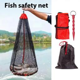 Portátil pesca rede coleção saco, peixe captura rede, encriptado malha, acessórios de pesca - Image 2
