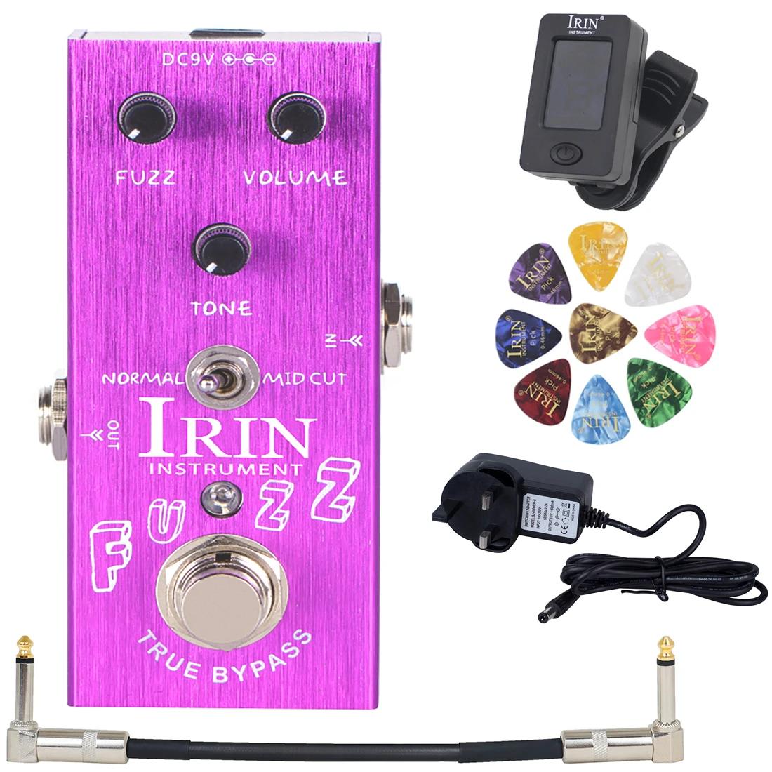Joyo/iren fuzz efeito de guitarra elétrica, 3 modelos, mini pedal único, fuzz oitava vodu, true bypass efeitos, acessórios de guitarra - Image 1