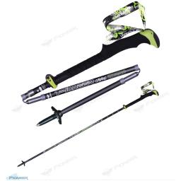 Bastão de caminhada dobrável de fibra de carbono PIONEER, 2 peças, 5 seções ajustáveis, Alpenstocks, caminhadas ao ar livre, escalada de montanha - Image 4