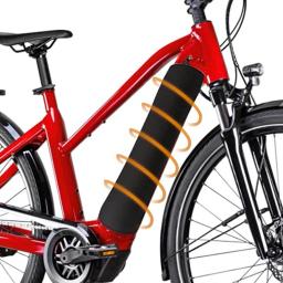 Capa protetora de bateria E-Bike Neoprene ajustável, Tampa térmica impermeável, Saco de bateria com fita adesiva para bicicleta elétrica - Image 2