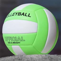Soft Size 5 Voleibol Profissional, Training Match Game Ball para Jovens Iniciantes, Indoor Practice Ball, Outdoor Beach Ball - Image 4