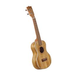 IRIN-Ukulele Zebra madeira com saco, 4 cordas guitarra havaiana, Soprano Tuner, guitarra peças e acessórios, 21 Polegada - Image 3