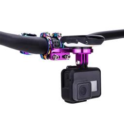 Suporte do computador da bicicleta liga de alumínio mtb bicicleta estrada computador montagem suporte da lâmpada extensão acessórios ciclismo - Image 6