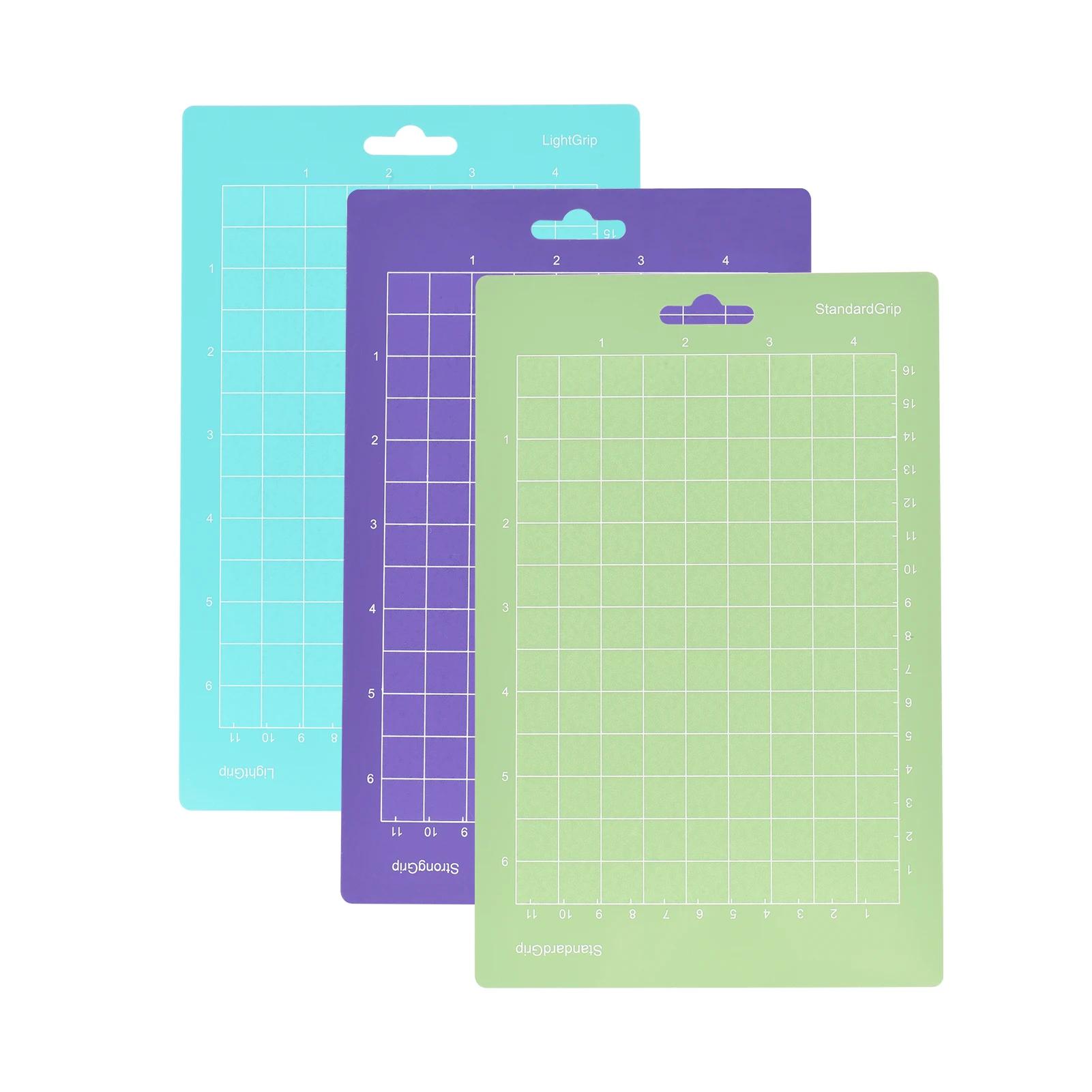 3 pçs 12*12 Polegada substituição tapete de corte adesivo antiderrapante gri-dded esteiras de corte para a silhueta cameo cricut máquina de corte - Image 1