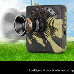 Megafone de Controle Remoto com Som Amplificado, Sem Fio, Compatível com Bluetooth, Suporta USB, TF, FM, Exterior, E76 - Image 2