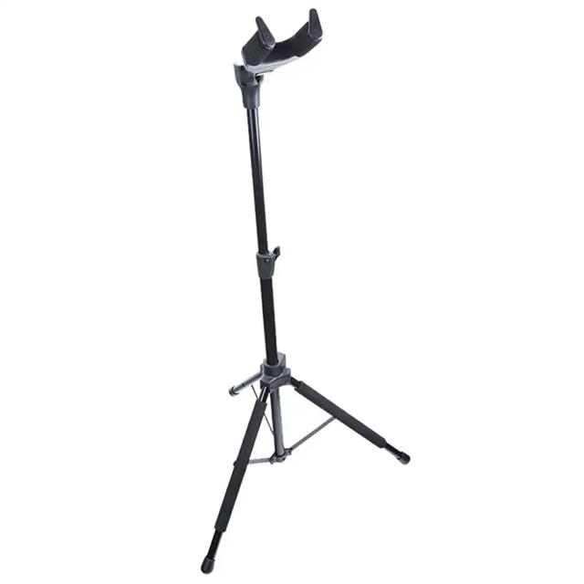 Suporte de Guitarra Vertical Flanger com Fechamento Automático e Design Dobrável para Baixo