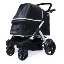 Dobrável Desativado Big Dog Trolley, 4 rodas impermeável Oxford pano carrinho de gato, Liga de alumínio Pet Carrier, Bearing 50kg - Image 2
