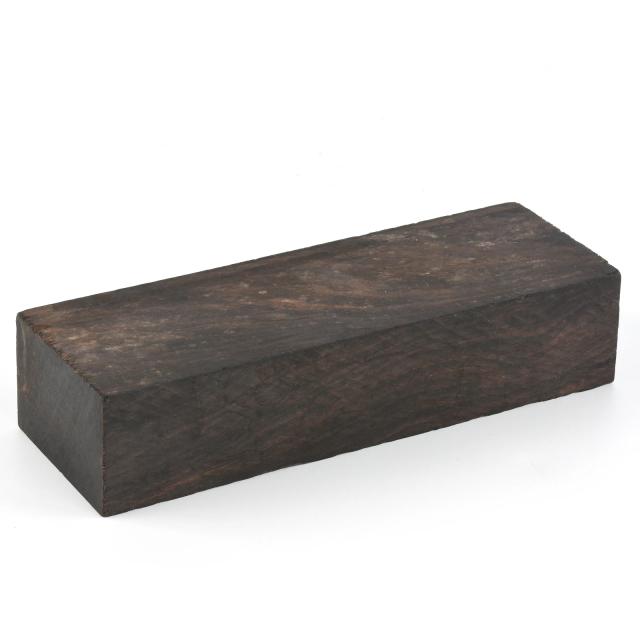Bloco de Madeira Ebony Para Artesanato DIY - Faca Para Lidar com Instrumentos Musicais 12x4x2.5cm