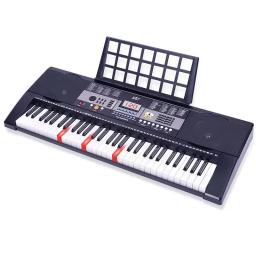 Sintetizador de teclado digital piano, piano real para crianças e adultos, controlador profissional, instrumentos eletrônicos, 61 - Image 5