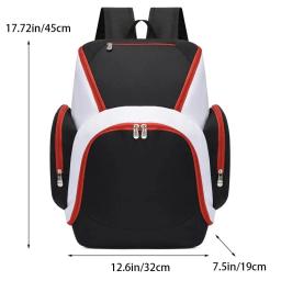 Mochila De Basquete Para Homens, Mochila De Grande Capacidade, Múltiplas Camadas, Esportes - Image 2