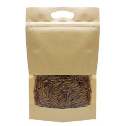 Mealworms High-Protein para Pássaros Selvagens, Frango, Patos, Peixe, Réptil, Tartaruga, Anfíbio, Lagarto, 250g - Image 5