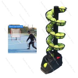 Máquina De Mistura De Tênis Portátil, Prática Única de Auto-Ajuda De Tênis com Net Catcher, Assistência De Treinamento Multi-bola - Image 2