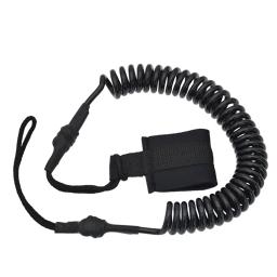 Coiled SUP Leash para esportes aquáticos, Stand Up, Paddle Board, prancha Leash Stay On Board, cinta de cintura, 6mm, atacado - Image 4