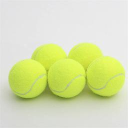 Bola de prática de tênis de alta elasticidade jogando bolas de borracha treinamento ao ar livre esportes competição exercício fitness - Image 1