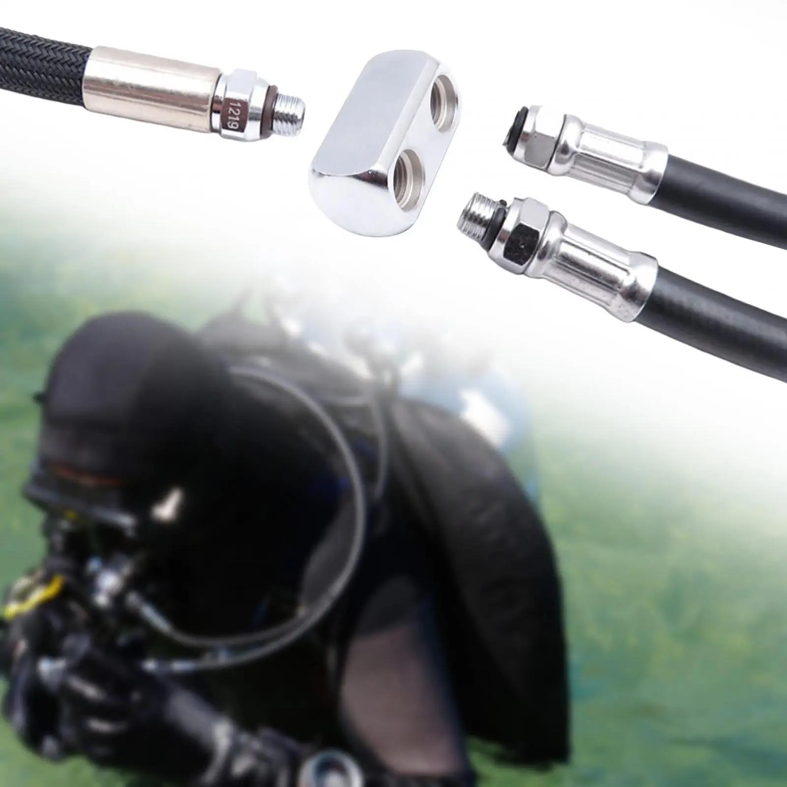 Regulador De Mergulho De Latão, Conector Do Adaptador De Snorkeling, Resistente Ao Desgaste - Image 1