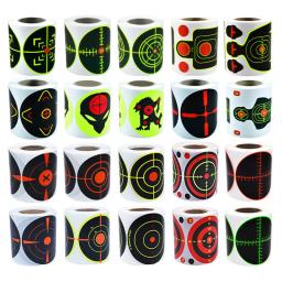 Adesivos auto-adesivos para tiro e caça, Adesivo de pontos alvo, Alvos reativos, Prática e Treinamento Adesivo, 7.50cm - Image 2