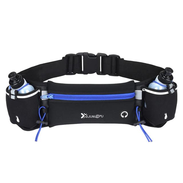 Cinto de Hidratação Multifuncional com Múltiplos Bolso e Suporte para Garrafa, Ideal para Caminhadas e Escalada