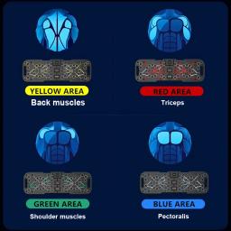 Placa eletrônica push up, treinamento de exercícios musculares no peito, contagem multifuncional, suporte portátil, equipamento fitness para casa - Image 2