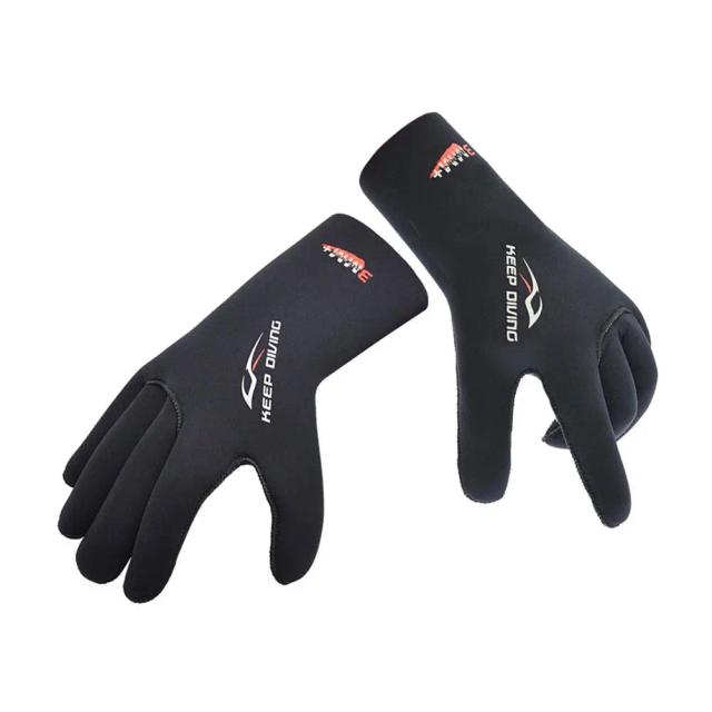 Luvas de Mergulho em Neoprene de 3mm para Aquecimento em Atividades Aquáticas como Surf, Canoagem e Pesca Submarina