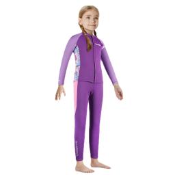 Conjunto de roupa grossa de neoprene infantil, 2 peças, fatos de banho térmicos, surf, roupa de mergulho completa, fatos molhados, crianças, juventude, mergulho, 2,5mm - Image 3