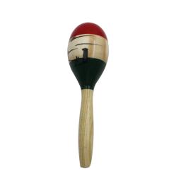 Abanadores de percussão com martelo de areia, maracas coloridas, festa tropical de madeira, brinquedos musicais para crianças e bebês, 1 par - Image 2
