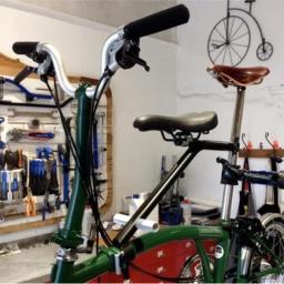 Suporte de assento infantil de bicicleta dobrável, para brompton bicicleta frontal de selim de instalação rápida, suporte de selim - Image 1