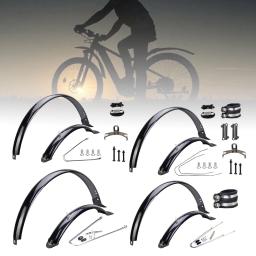 Mountain Bike Para-lamas com Montagem Hardware, Proteção De Rodas, Bicicletas Protetor Do Pneu, Ciclismo Fender Set, 24" - Image 2