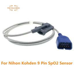Para Nihon Kohden Adulto Reutilizável Criança Neonatal Envoltório SpO2 Sensor 9 Pin Lifescope BSM Série TL-201T Sonda de Oxímetro De Taxa De Pulso - Image 4